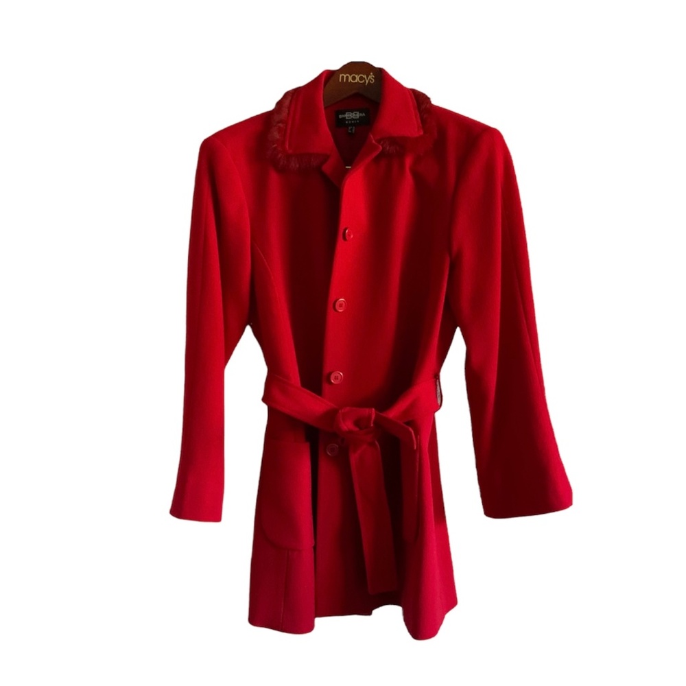 Bandolera Woman Red Coat Size - Eur38/ UK-12/US- 10